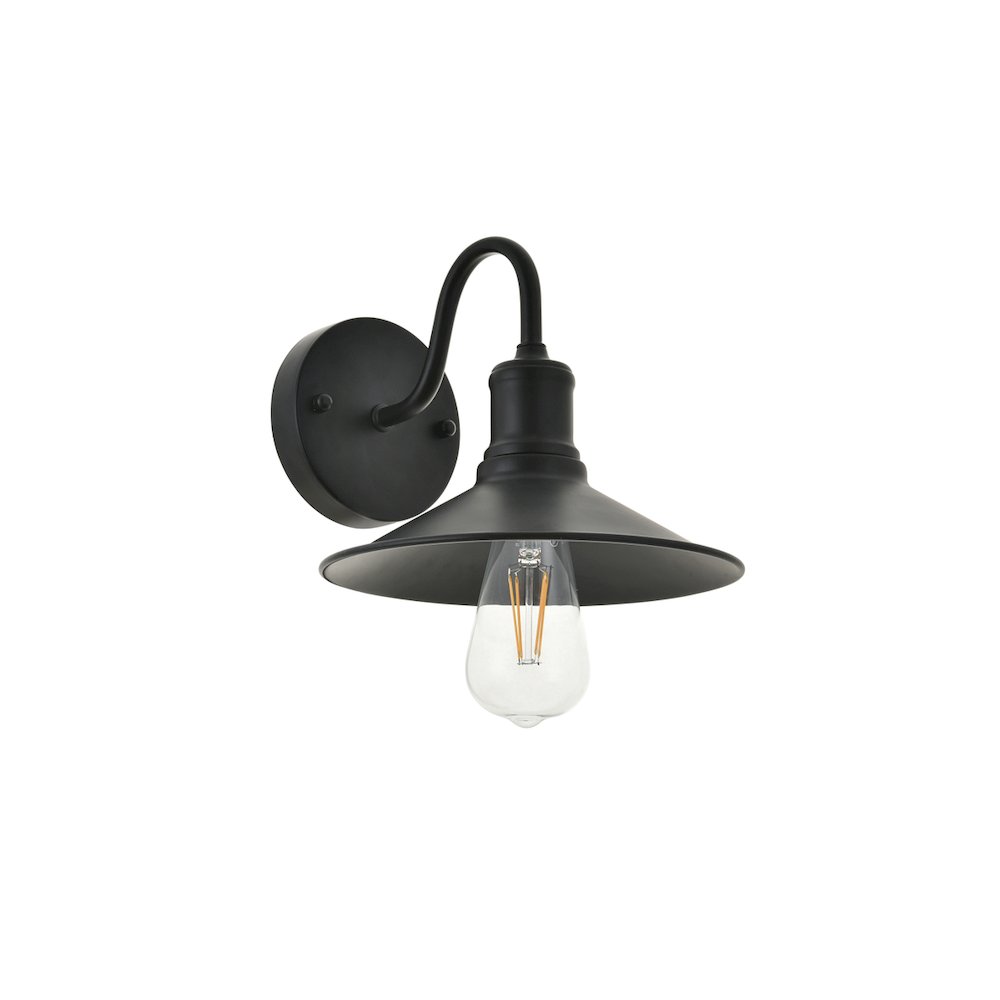 Etude 1 light black Wall Sconce