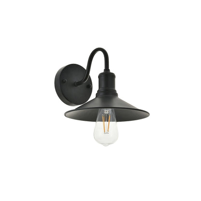 Etude 1 light black Wall Sconce