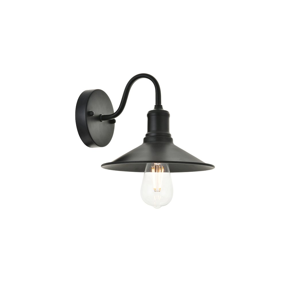 Etude 1 light black Wall Sconce