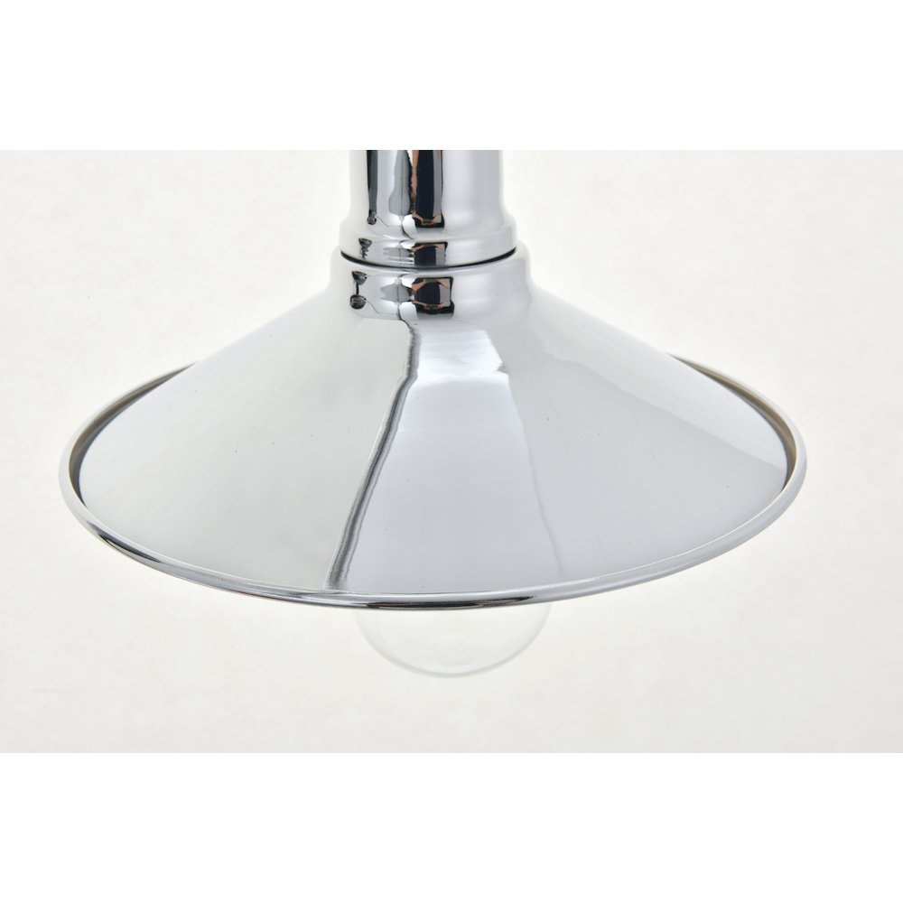 Etude 1 light chrome Wall Sconce