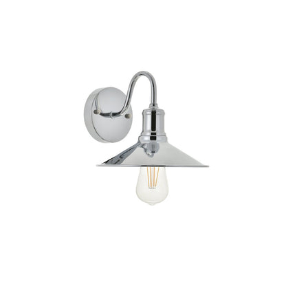 Etude 1 light chrome Wall Sconce