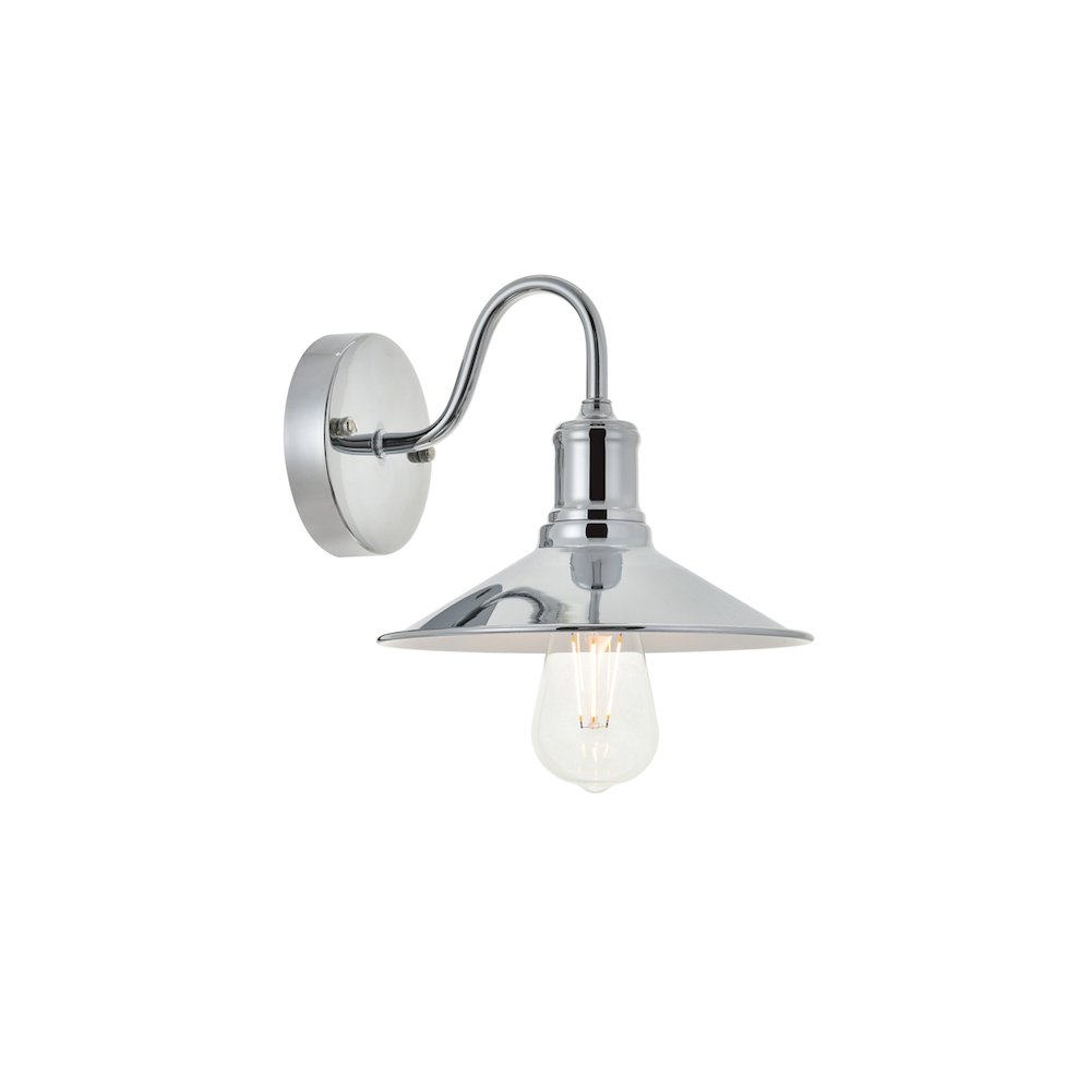 Etude 1 light chrome Wall Sconce