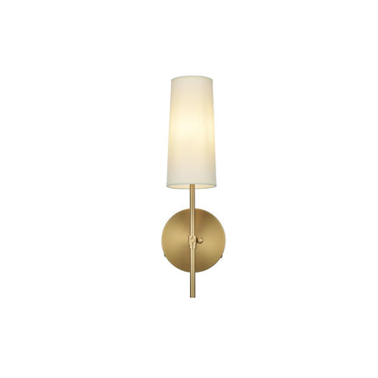Mel 5 inch Wall Sconce in Satin Gold