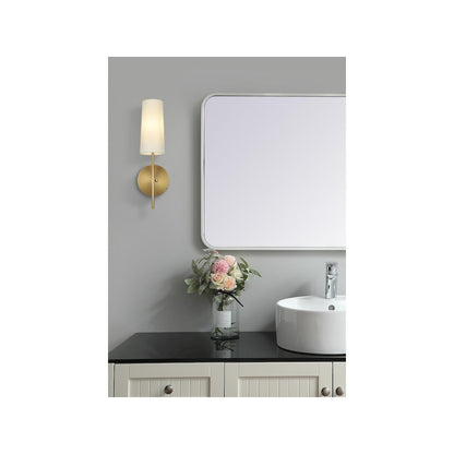 Mel 5 inch Wall Sconce in Satin Gold