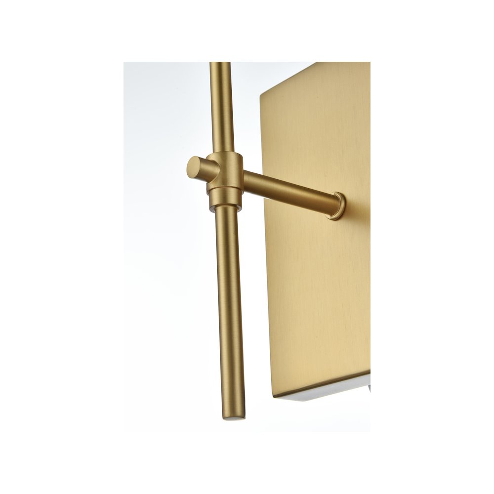 Eclipse 4.5 inch Wall Sconce in Satin Gold