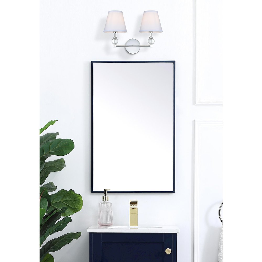 Bethany 17 inch Wall Sconce in Chrome