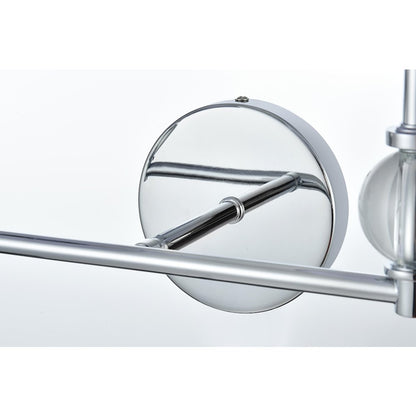 Bethany 17 inch Wall Sconce in Chrome