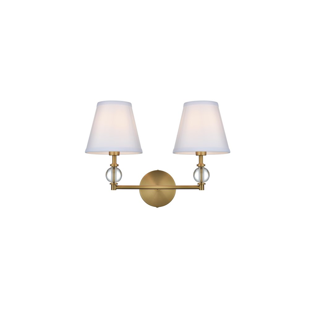 Bethany 17 inch Wall Sconce in Satin Gold