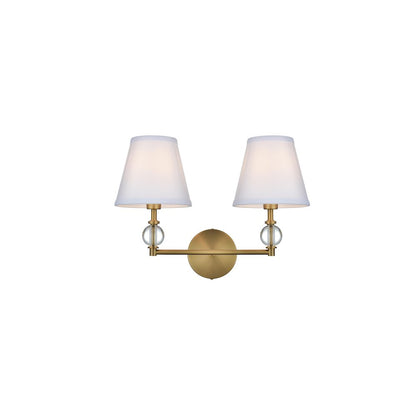 Bethany 17 inch Wall Sconce in Satin Gold