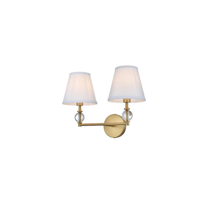 Bethany 17 inch Wall Sconce in Satin Gold