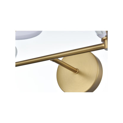 Bethany 17 inch Wall Sconce in Satin Gold