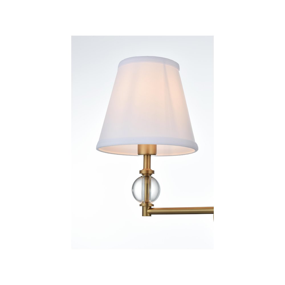 Bethany 27 inch Wall Sconce in Satin Gold