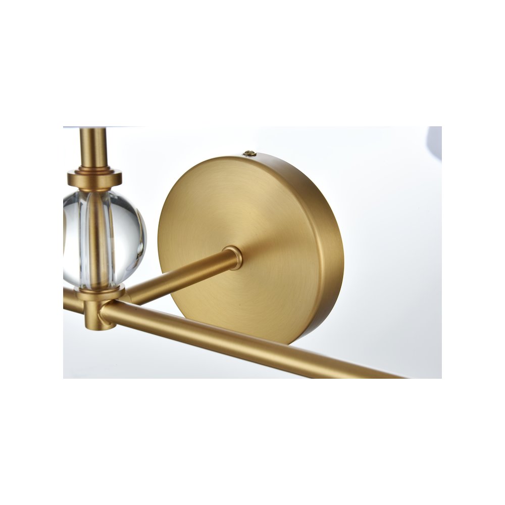 Bethany 27 inch Wall Sconce in Satin Gold
