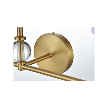 Bethany 27 inch Wall Sconce in Satin Gold