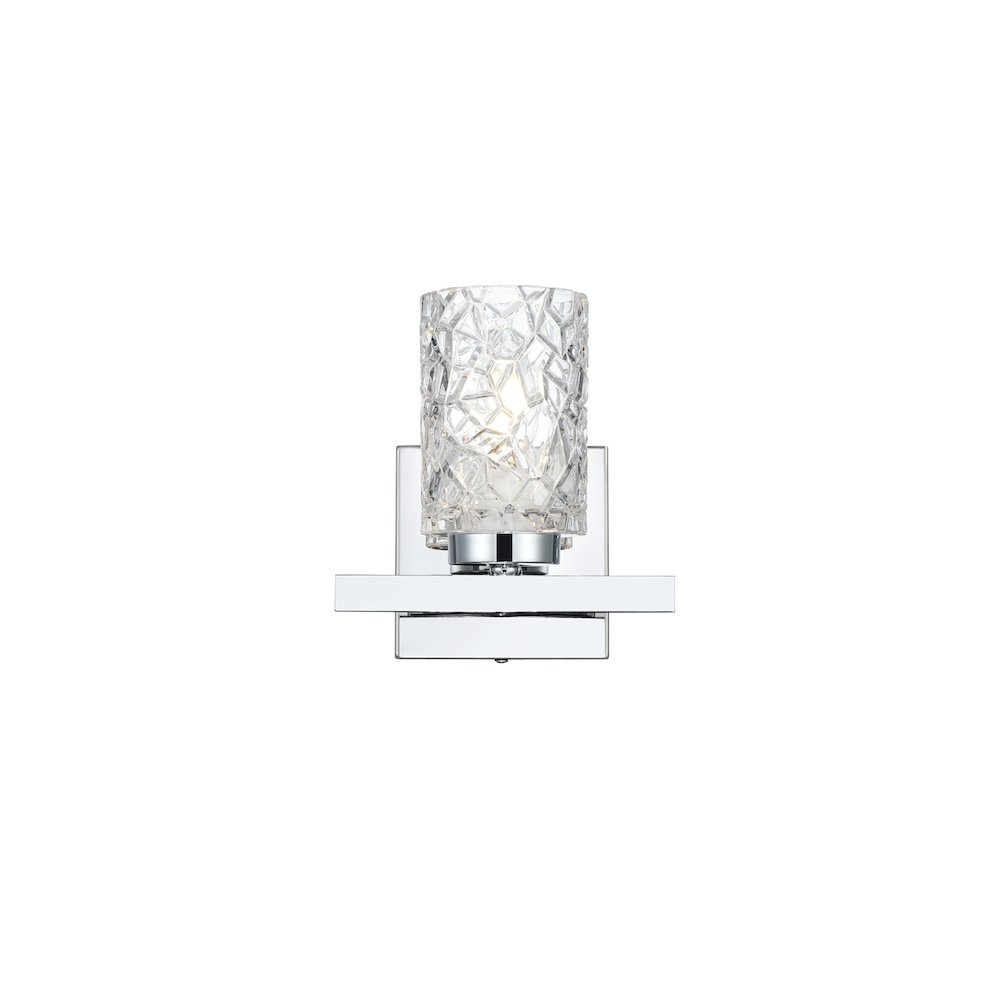 Cassie 7 inch Wall Sconce in Chrome