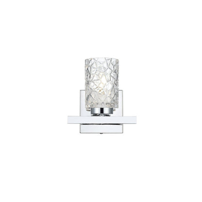 Cassie 7 inch Wall Sconce in Chrome