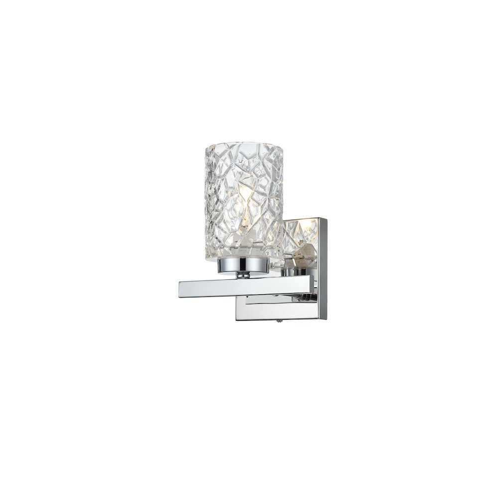 Cassie 7 inch Wall Sconce in Chrome