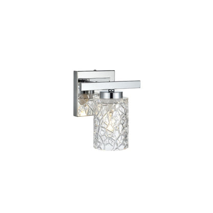 Cassie 7 inch Wall Sconce in Chrome