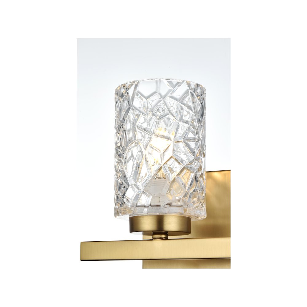 Cassie 7 inch Wall Sconce in Satin Gold