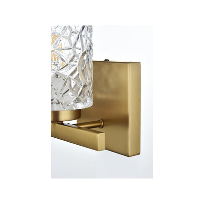 Cassie 7 inch Wall Sconce in Satin Gold