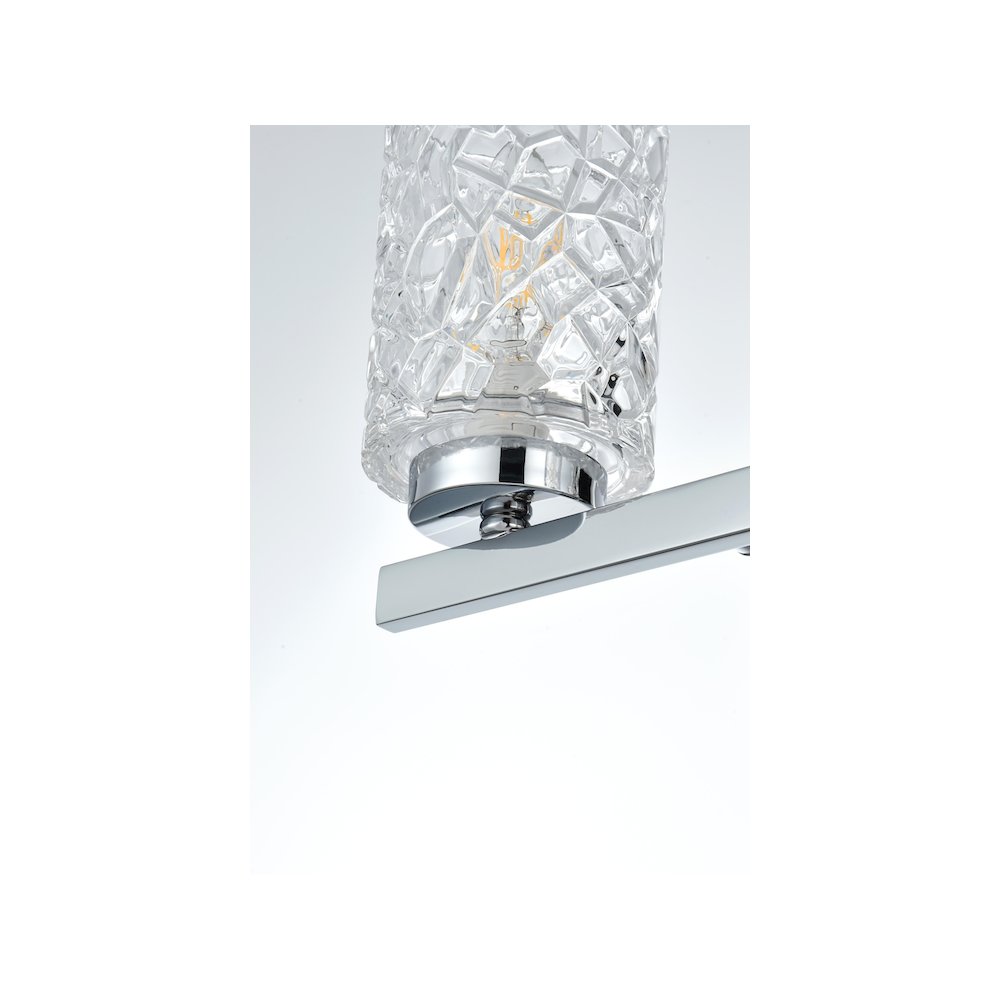 Cassie 14 inch Wall Sconce in Chrome