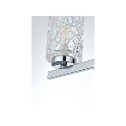 Cassie 14 inch Wall Sconce in Chrome