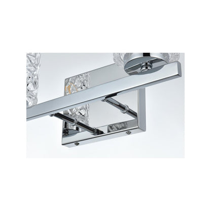 Cassie 14 inch Wall Sconce in Chrome