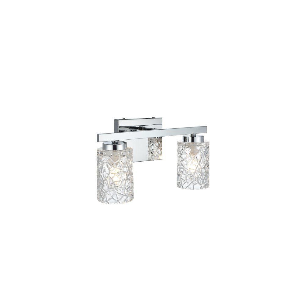 Cassie 14 inch Wall Sconce in Chrome