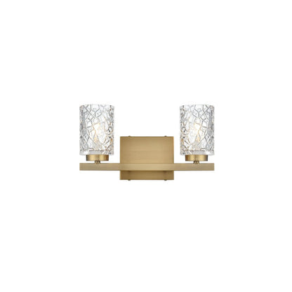 Cassie 14 inch Wall Sconce in Satin Gold