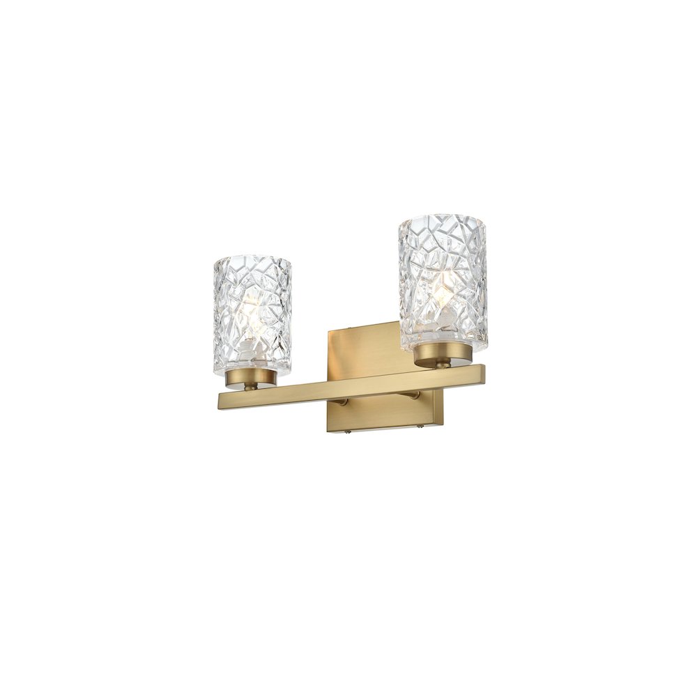 Cassie 14 inch Wall Sconce in Satin Gold