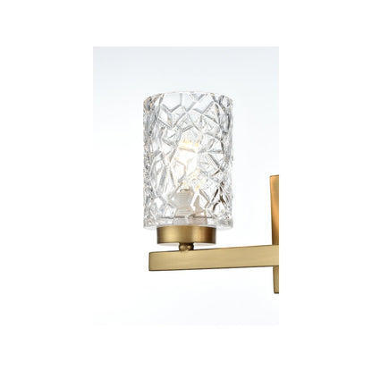 Cassie 14 inch Wall Sconce in Satin Gold