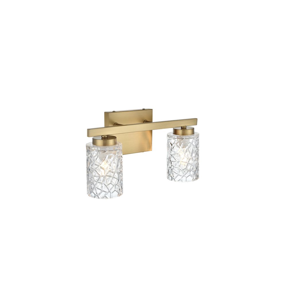 Cassie 14 inch Wall Sconce in Satin Gold
