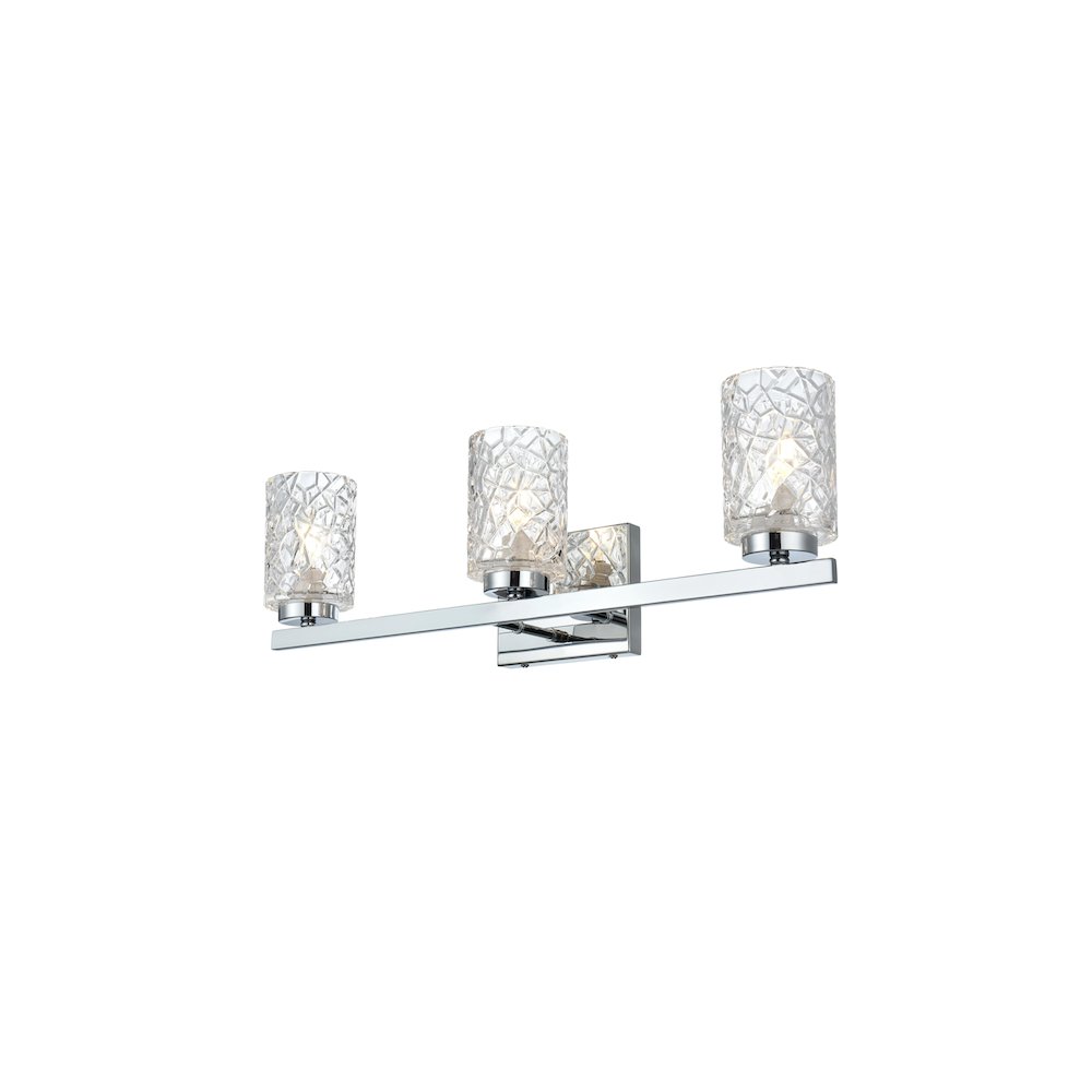 Cassie 24 inch Wall Sconce in Chrome
