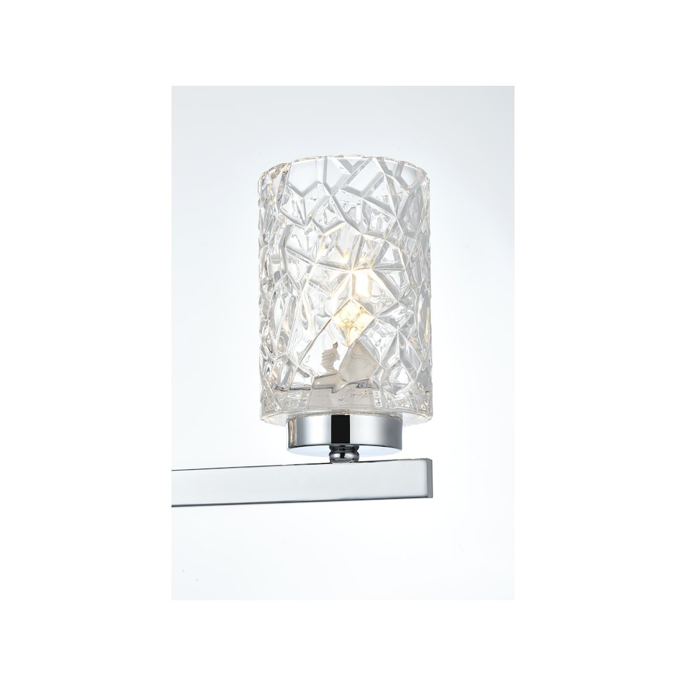 Cassie 24 inch Wall Sconce in Chrome