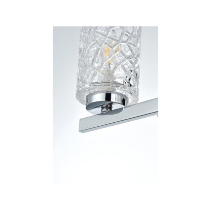 Cassie 24 inch Wall Sconce in Chrome