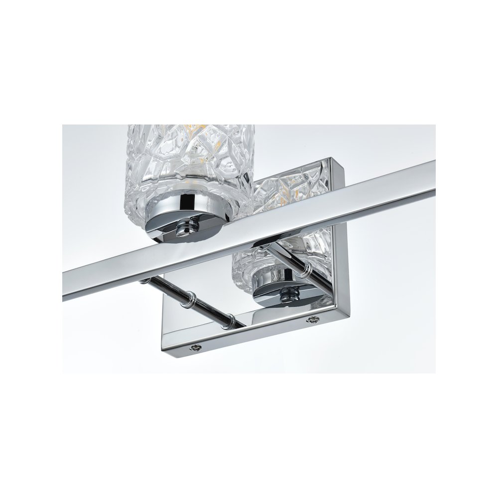 Cassie 24 inch Wall Sconce in Chrome