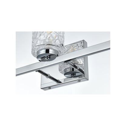 Cassie 24 inch Wall Sconce in Chrome