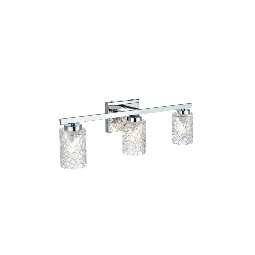 Cassie 24 inch Wall Sconce in Chrome