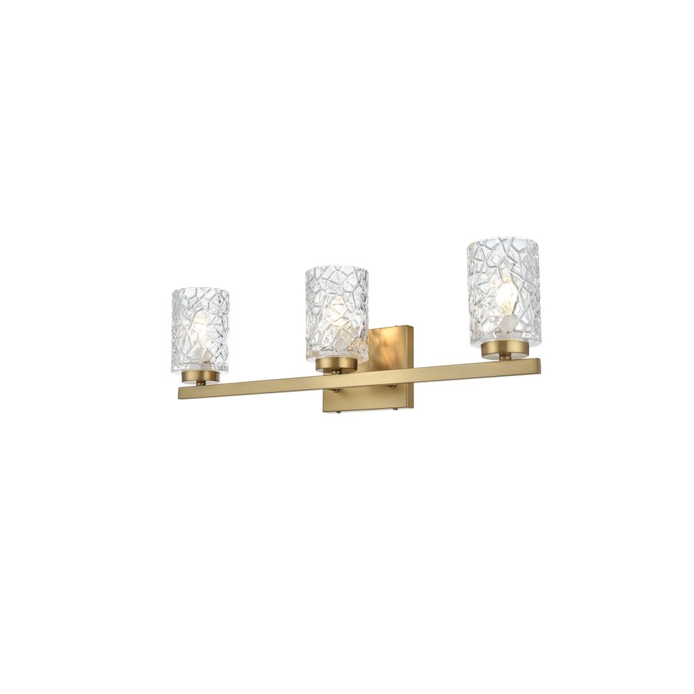 Cassie 24 inch Wall Sconce in Satin Gold