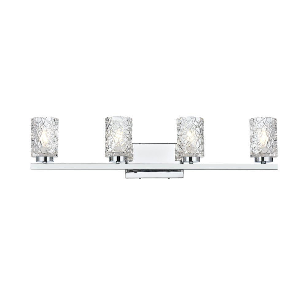 Cassie 31 inch Wall Sconce in Chrome