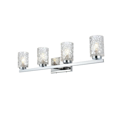 Cassie 31 inch Wall Sconce in Chrome