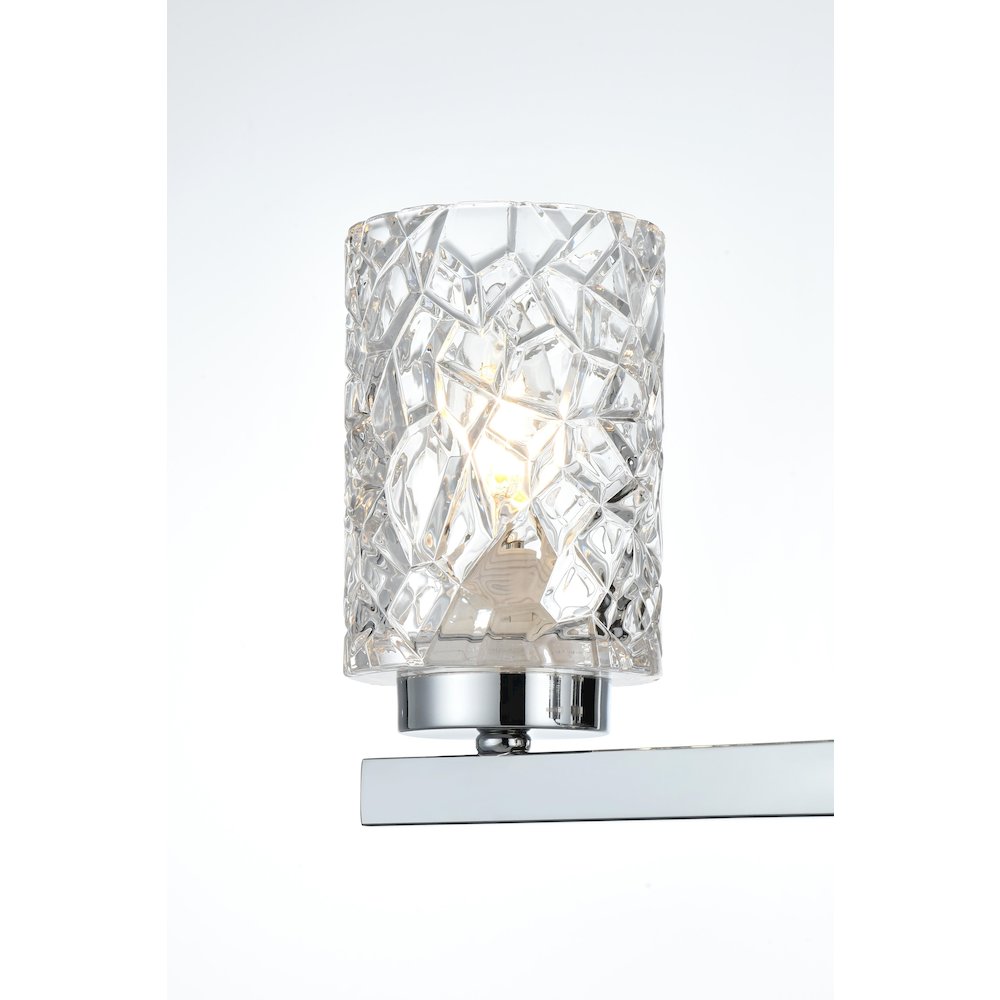 Cassie 31 inch Wall Sconce in Chrome