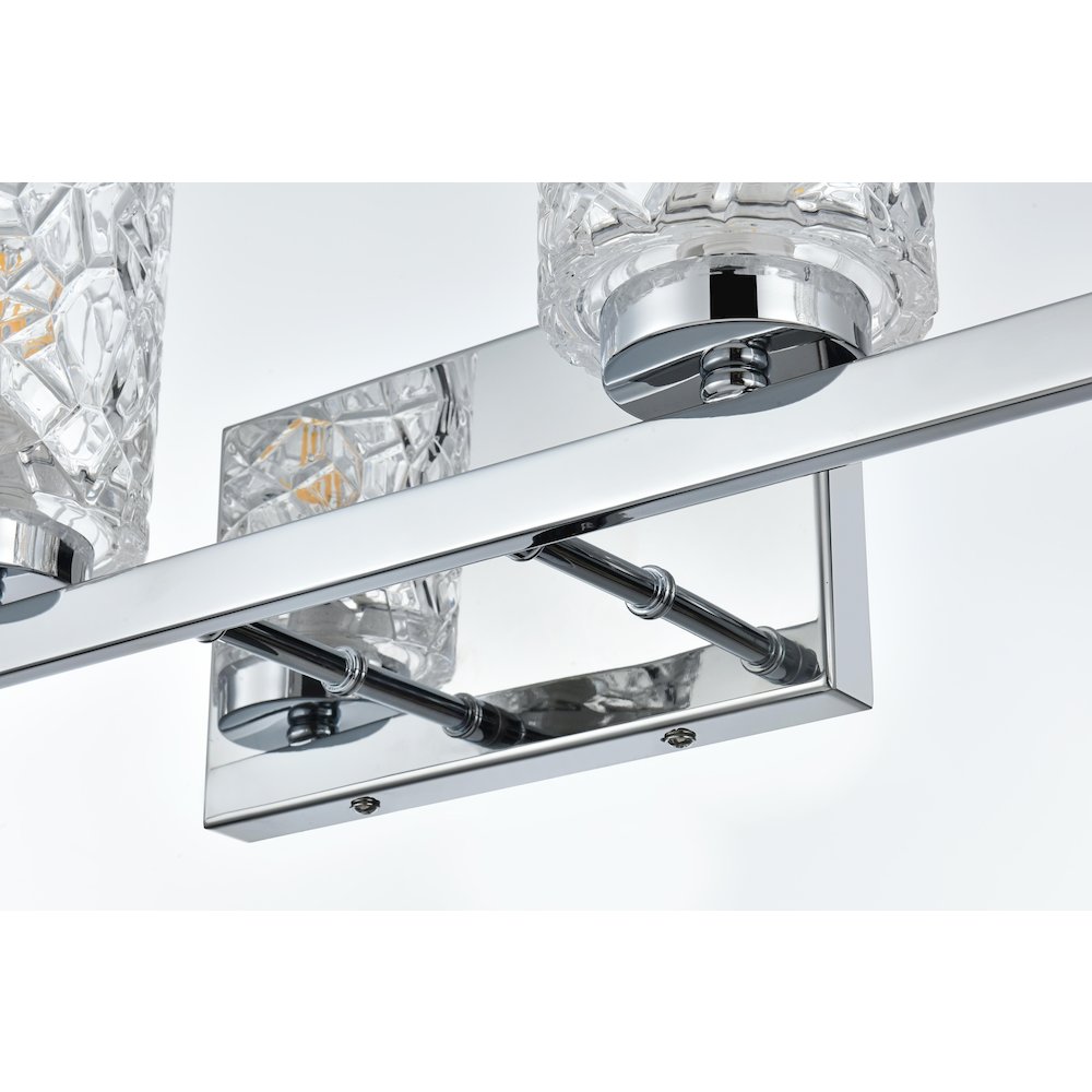 Cassie 31 inch Wall Sconce in Chrome
