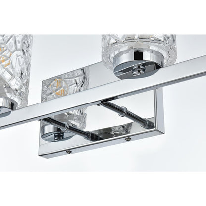 Cassie 31 inch Wall Sconce in Chrome