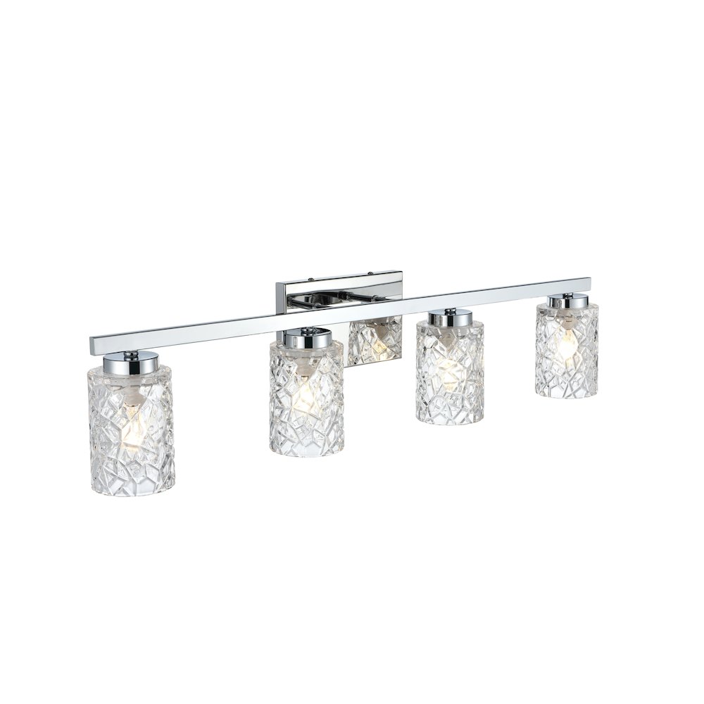 Cassie 31 inch Wall Sconce in Chrome