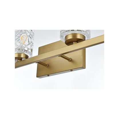 Cassie 31 inch Wall Sconce in Satin Gold