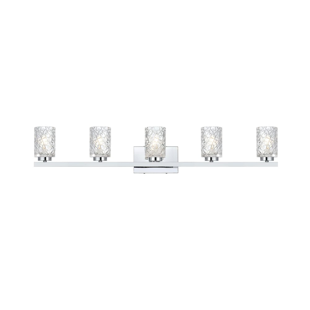 Cassie 41 inch Wall Sconce in Chrome