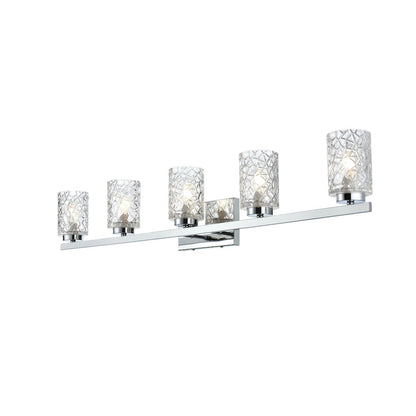 Cassie 41 inch Wall Sconce in Chrome