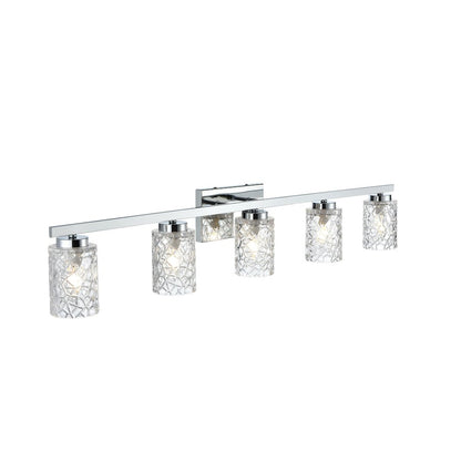 Cassie 41 inch Wall Sconce in Chrome