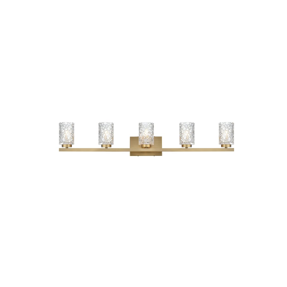 Cassie 41 inch Wall Sconce in Satin Gold